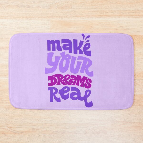 Item preview, Make your dreams real Purple designed and sold by HappyLime.