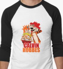 Calvin and Hobbes Time Men's Baseball ¾ T-Shirt