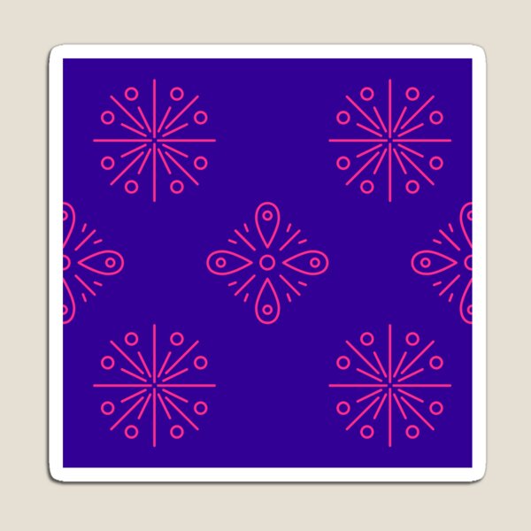 Item preview, Blushing Blue with Bursting Pink designed and sold by Paula Witte.
