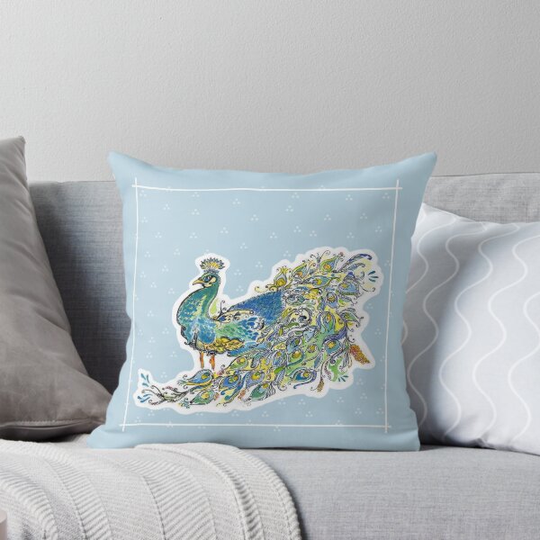 Artikelvorschau, Hübscher Pfau entworfen und verkauft von GreenAcreStudio.
