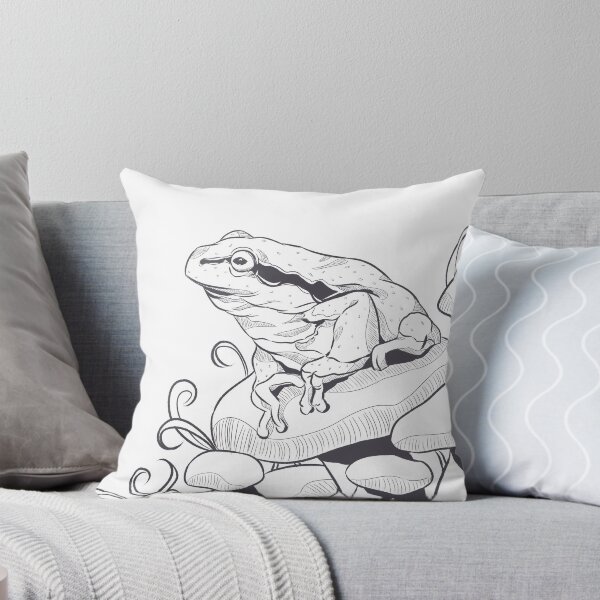 Item preview, Anthony the Frog on a Mushroom designed and sold by Shymoon-Art.
