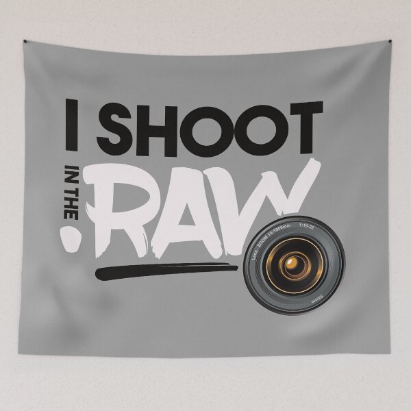 Item preview, I Shoot In The RAW designed and sold by LazyBuffalo.
