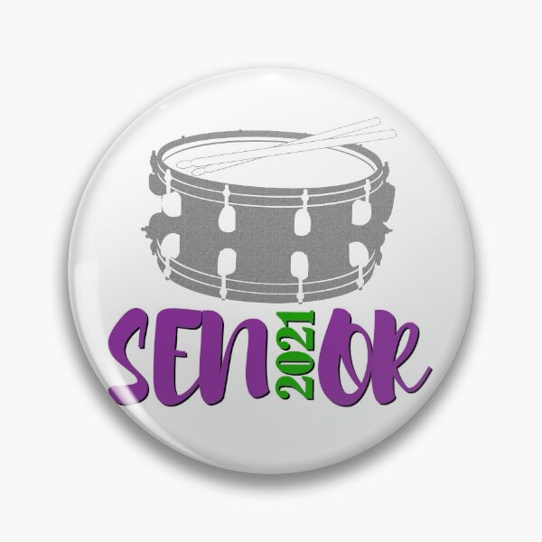 Item preview, Senior - Class of 2021 - Snare Drum designed and sold by BandMomDesigns.