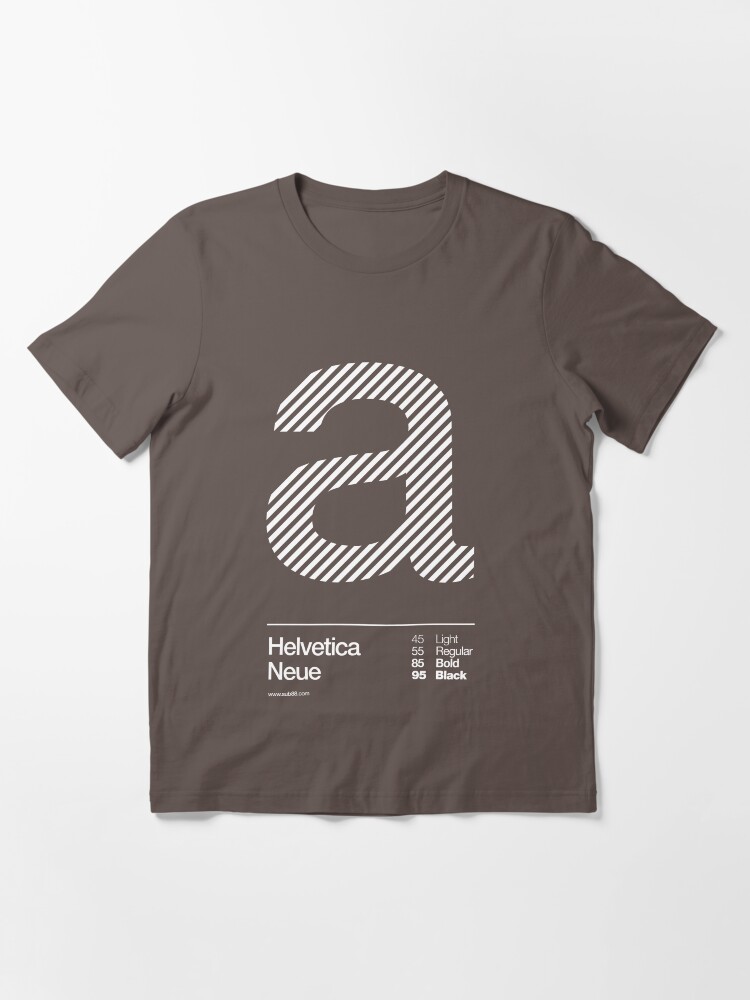 Alternate view of a .... Helvetica Neue Essential T-Shirt