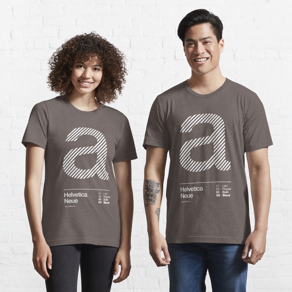 a .... Helvetica Neue Essential T-Shirt
