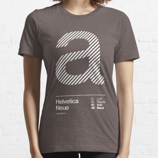 a .... Helvetica Neue Essential T-Shirt