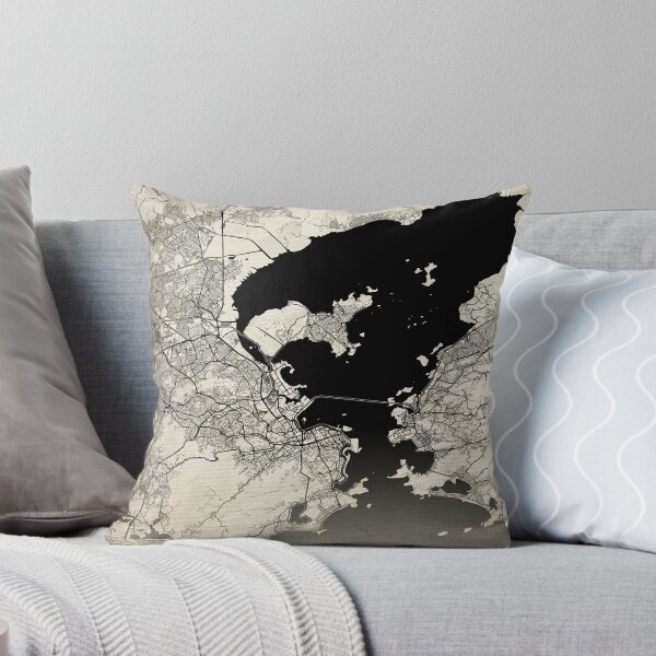 Item preview, Rio De Janerio Brazil Vintage Street Map With Co-ordinates designed and sold by RossWilson12.