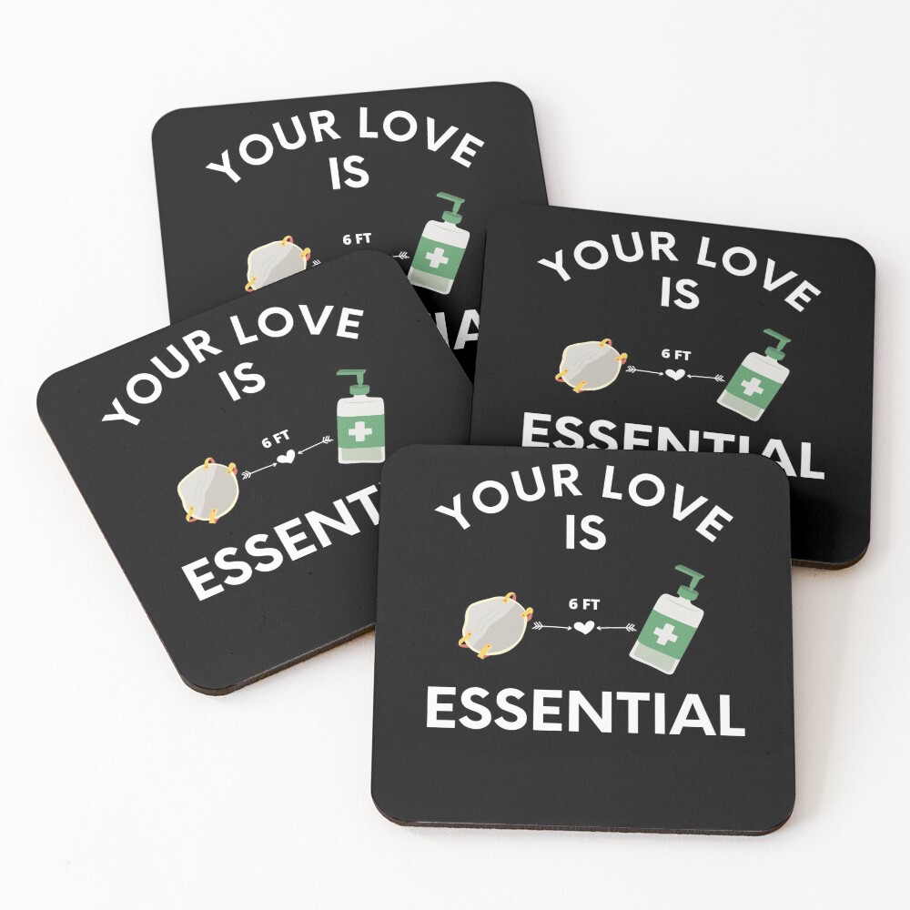 Item preview, Coasters (Set of 4) designed and sold by ModkMerch.