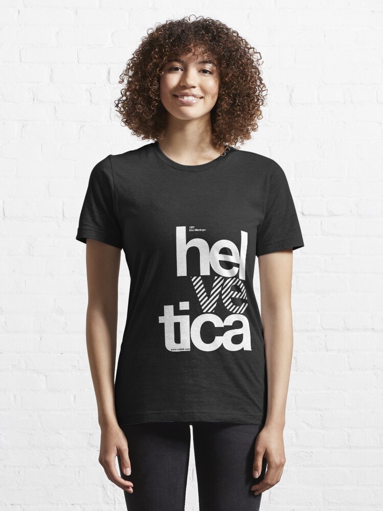 Alternate view of Hel ve tica .... Essential T-Shirt