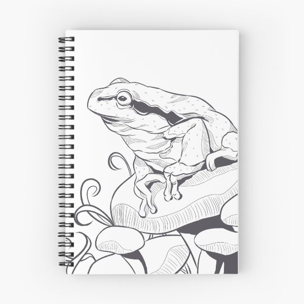 Item preview, Anthony the Frog on a Mushroom designed and sold by Shymoon-Art.