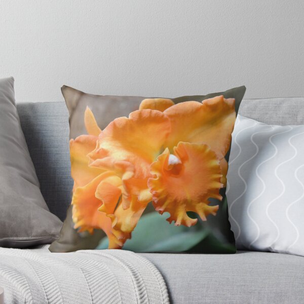 Item preview, Two Orange Orchids designed and sold by Kathleen Brant.