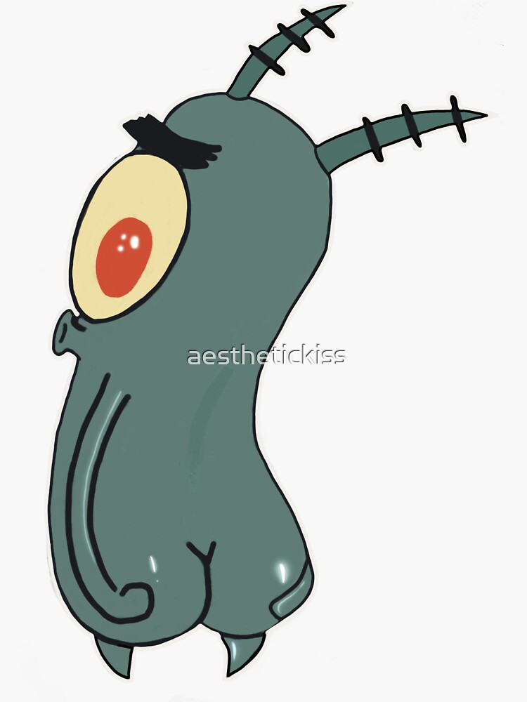 Plankton spongebob | Sticker