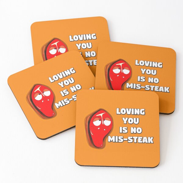 Item preview, Loving You Is No Mis-steak designed and sold by DitzyDonuts.