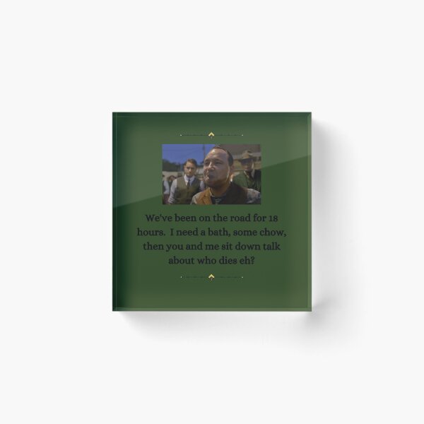 Item preview, Bath, Chow then Chat about Death (al capone Quote) in Green designed and sold by Joyteddy.