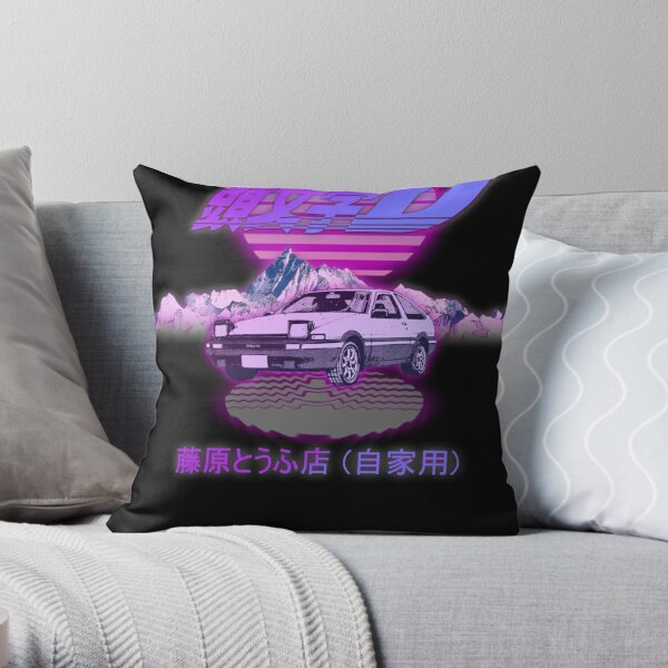 Initial D AE86 Trueno Tofu Car Cushion Pillows