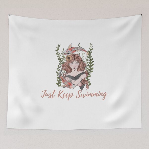 Item preview, just keep swimming designed and sold by Tawfiktyson.