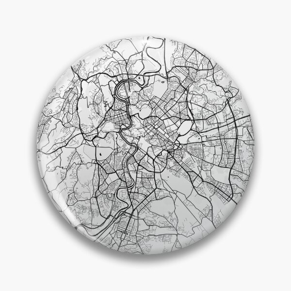 Item preview, Rome Italy Modern Street Map With Co-ordinates designed and sold by RossWilson12.