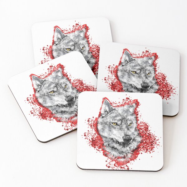 Item preview, White Blood Wolf designed and sold by ClothingJerown.