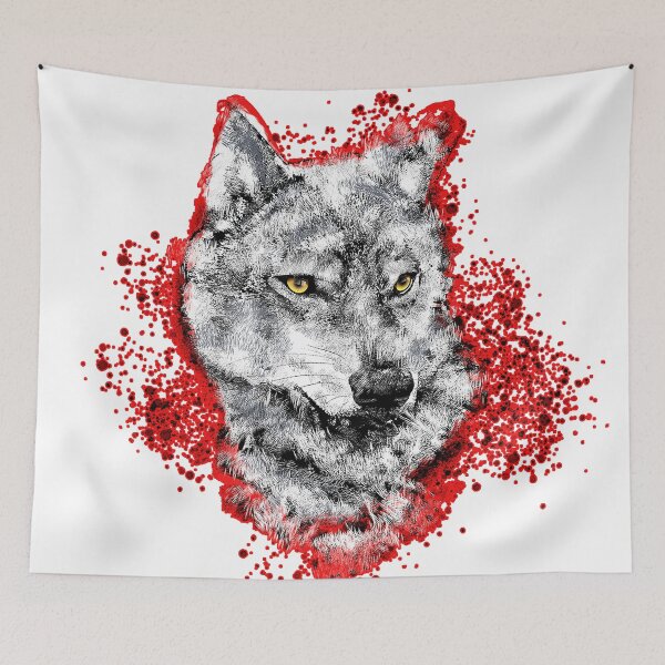 Item preview, White Blood Wolf designed and sold by ClothingJerown.