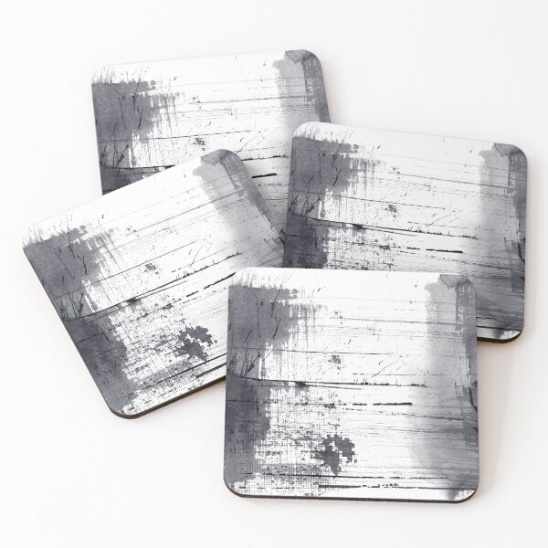 Item preview, ink explorations (019) - abstract black ink painting designed and sold by expl-rations.