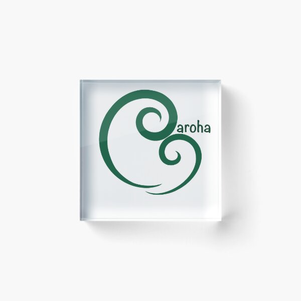 Item preview, Aroha Koru green designed and sold by Mayakiwi.