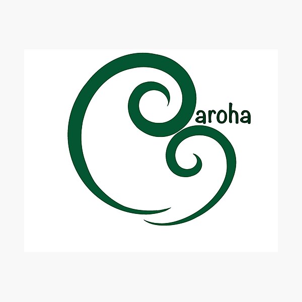 Item preview, Aroha Koru green designed and sold by Mayakiwi.