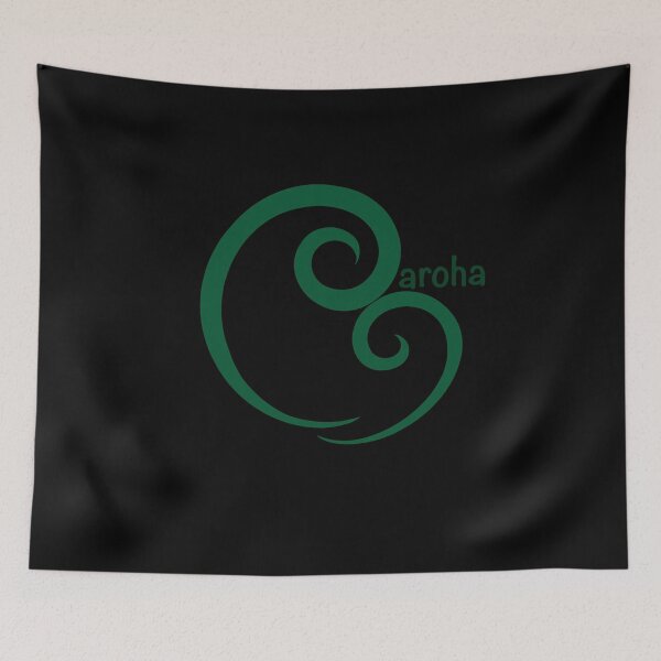 Item preview, Aroha Koru green designed and sold by Mayakiwi.