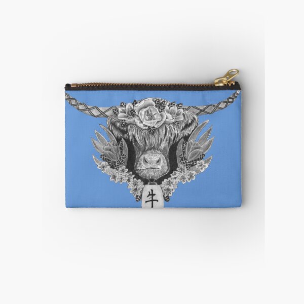 Item preview, The Year of the Ox (Calm Blue Background) designed and sold by WaterGardens.