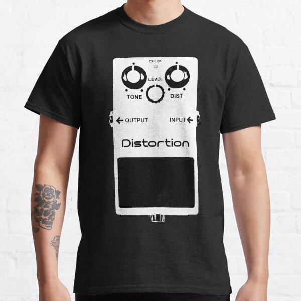 GUITAR PEDALS Recording Studio Engineer Guitarist Gear Foot Effect Pedals Music Illustration Sticker T-Shirt Classic T-Shirt