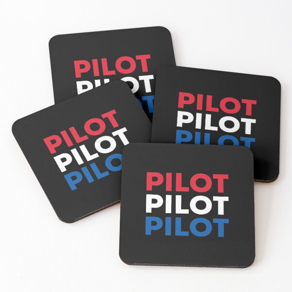 Item preview, Pilot Pilot Pilot Red White and Blue. Pilot Gift designed and sold by VFRZone.