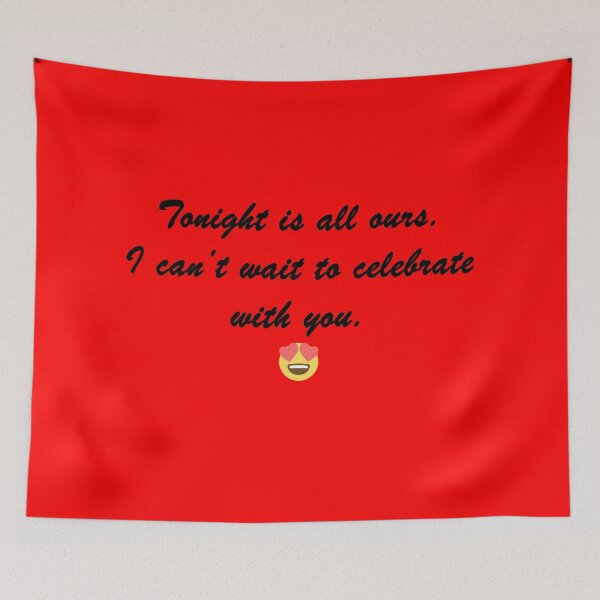 Item preview, Tonight is all ours designed and sold by epic-phrases.