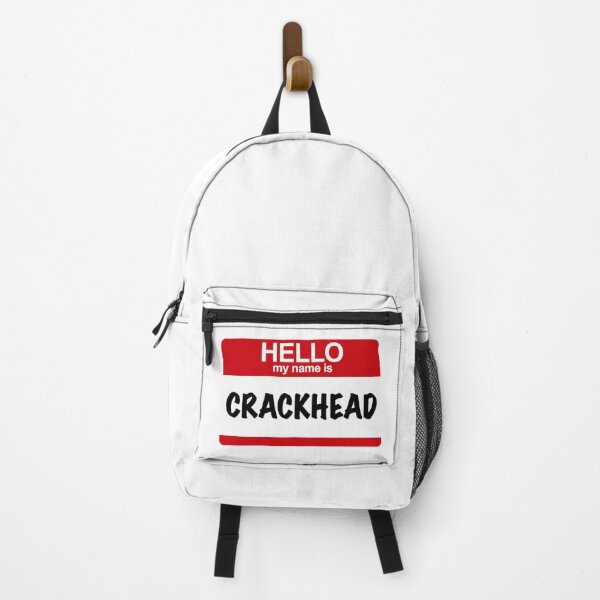 Item preview, Hello, My Name is Crackhead designed and sold by BoxerBeardCo.