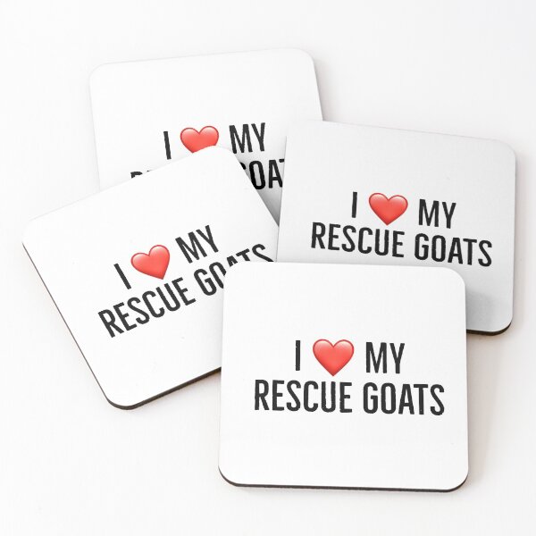 Item preview,  I love my rescue goats designed and sold by Yviemakes.