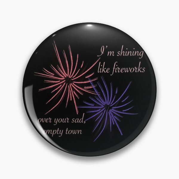 Item preview, Fireworks over your town designed and sold by ArtworkBySarahN.