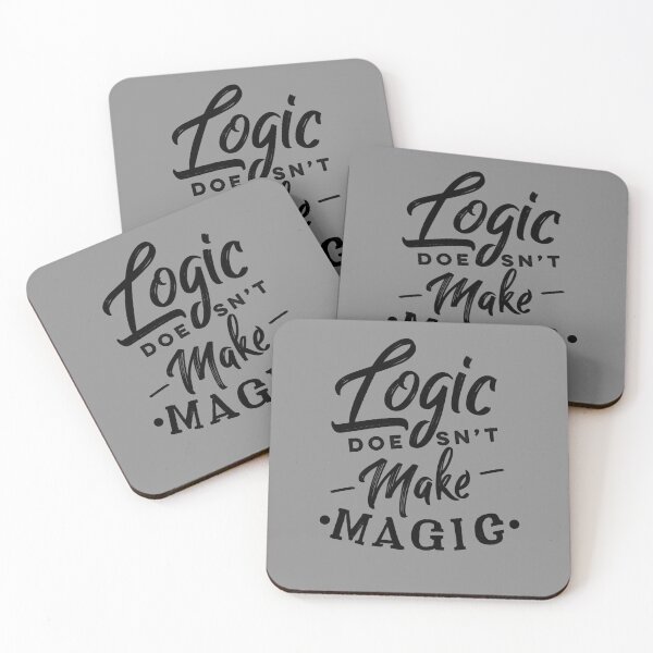 Item preview, Logic Doesn`t Make Magic! designed and sold by T-mess.