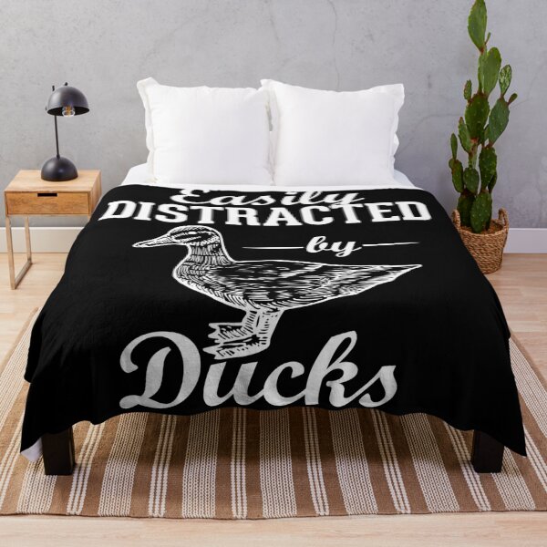 Item preview, Easily distracted by ducks designed and sold by crazy merchs.