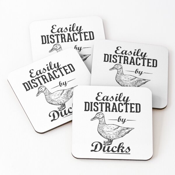 Item preview, Easily distracted by ducks designed and sold by crazy merchs.