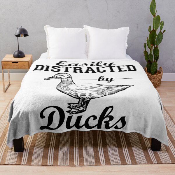 Item preview, Easily distracted by ducks designed and sold by crazy merchs.
