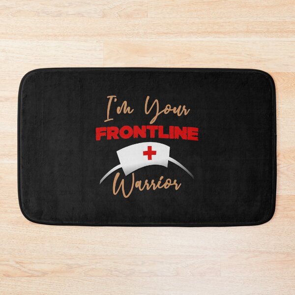 Item preview, I'm Your Frontline Warrior - Cool Clean Nurse Hat Graphics Gift designed and sold by leo121687.