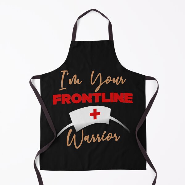 Item preview, I'm Your Frontline Warrior - Cool Clean Nurse Hat Graphics Gift designed and sold by leo121687.