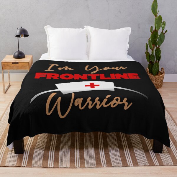Item preview, I'm Your Frontline Warrior - Cool Clean Nurse Hat Graphics Gift designed and sold by leo121687.