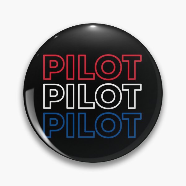 Item preview, Pilot Pilot Pilot Red White and Blue. Pilot Gift designed and sold by VFRZone.