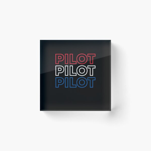 Item preview, Pilot Pilot Pilot Red White and Blue. Pilot Gift designed and sold by VFRZone.