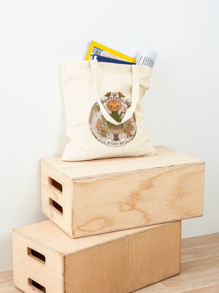 Alternate view of Pottsfield - Home of the Huskin’ Bee Tote Bag