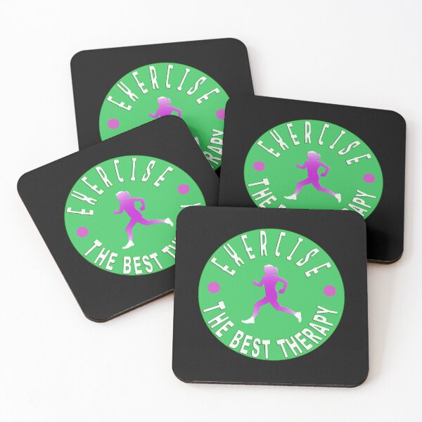 Item preview, EXERCICE THE BEST THERAPY - SUPER GIFT FOR SPORTY WOMEN; designed and sold by Ralek.