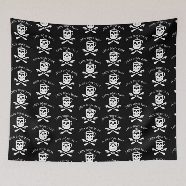 Item preview, Death Before Decaf V1 designed and sold by quiltednorthern.