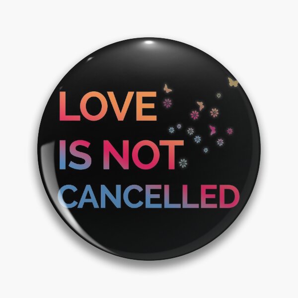 Item preview, Love is not cancelled designed and sold by cesarhiar.