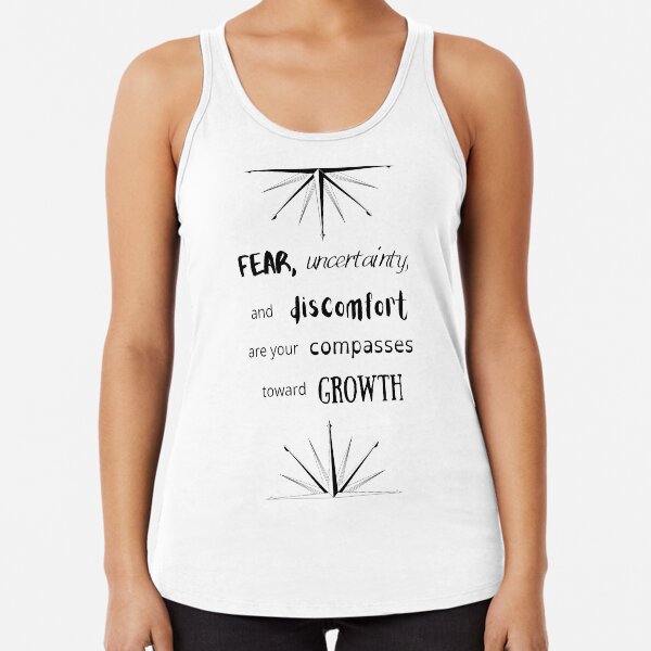 Growth compasses Racerback Tank Top