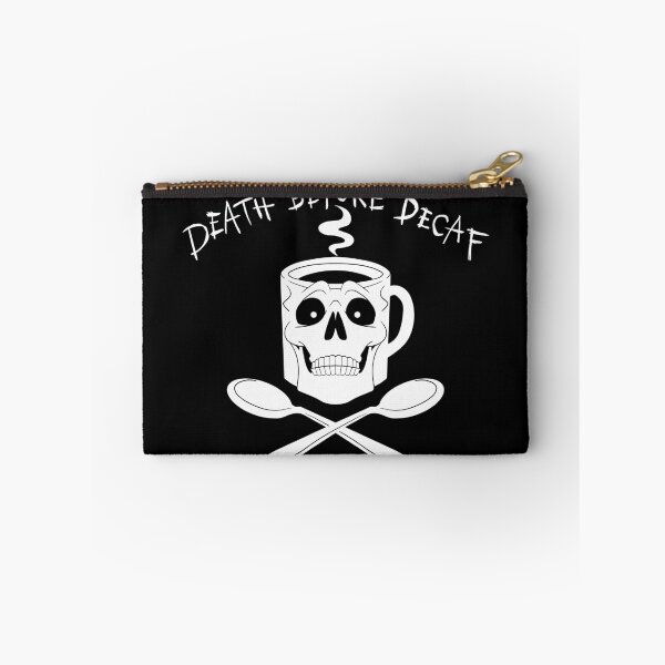 Item preview, Death Before Decaf V2 designed and sold by quiltednorthern.