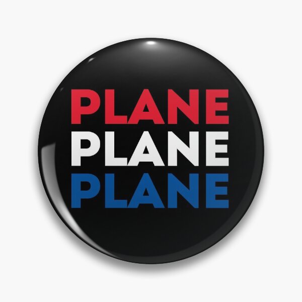 Item preview, Plane Plane Plane Red White and Blue. Pilot Gift designed and sold by VFRZone.